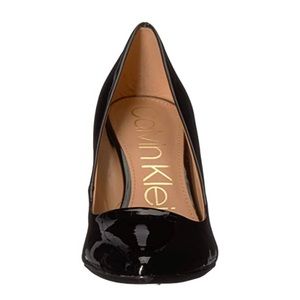 Women's black Calvin Klein heels